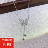 纯银轻奢小众设计高级感项链甜美气质时尚百搭锁骨链生日礼物女生 蝴蝶灵蛇项链【纯银】