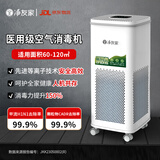 净友家（JINGYOUJIA）医用空气消毒机医用级医院用空气净化器家用净化机移动紫外线等离子负氧离子新冠病毒杀菌除甲醛 安全环保高效【KJ360】等离子+紫外线+负离子