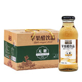 亿佳果园 苹果醋无糖饮料整箱家庭装300ml*12玻璃瓶生物发酵非勾兑