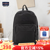 JANSPORT杰斯伯双肩包女男复刻暮光学生电脑包旅行背包书包 4QVAGP0黑武士-侧袋+隔层