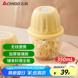 志高（CHIGO）绞肉机 家用辅食机婴儿 捣蒜器蒜泥 捣碎器绞馅机 搅拌机碎肉机辅食料理机TK-X50C