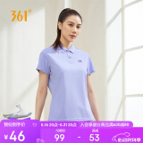 361°短袖女春夏季运动t恤速干衣polo衫跑步健身休闲瑜伽662424130H-6