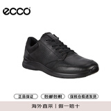 爱步（ECCO）休闲皮鞋男 轻便牛皮运动鞋健步鞋 欧文511734 51052黑色 43