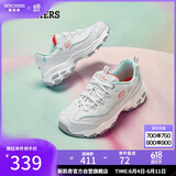 斯凯奇（Skechers）小白熊女鞋夏季厚底百搭老爹鞋透气熊猫鞋休闲运动鞋99999863