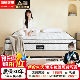 海马亦言（HAIMAYIYAN）床垫 席梦思天然乳胶椰棕独立弹簧五星级十大酒店双面加厚品牌 经济A款：羊绒+硬质棉+精钢弹簧 1.2x1.9米