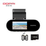 盯盯拍盯盯拍2K可视化行车记录仪N2 断电可多存 128G卡+停车监控线套餐