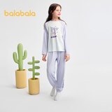 巴拉巴拉儿童睡衣套装秋季女童家居服可外出【hellokittyIP】209325171002