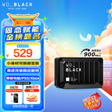 西部数据（WD）500GB移动固态硬盘900MB/s D30 PSSD高速NVMe外接手机mac笔记本PS5游戏Xbox电脑外置存储Type-c