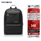 新秀丽（Samsonite）电脑包双肩包商务背包笔记本包休闲都市36B*09003黑色14英寸