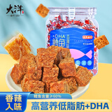 大洋船长香辣鳕鱼粒即食休闲食品追剧办公室海鲜海味解馋零食干货小吃160g