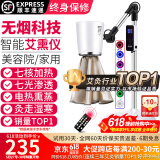 鸿益德 艾灸家用仪器一体机语音无烟熏蒸仪美容院养生理疗艾炙灯烤电仪 白色豪华尊享款-七核加热+七光渗透XJAY07