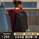 XDDESIGN爱思迪防盗背包男双肩包休闲简约通勤书包商务电脑包original经典 黑色