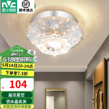 雷士（NVC）北欧现代玄关灯LED简约现代轻奢过道走廊门厅入户氛围灯过道灯 星座 水晶玻璃玄关灯  LED 10瓦