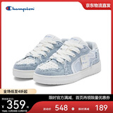 Champion美国冠军2025新款板鞋女男 经典潮流时尚休闲板鞋25SST28 浅蓝