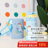 contigo儿童316L不锈钢吸管保温水杯HBC-GIZ308VP+平衡车恐龙400ml