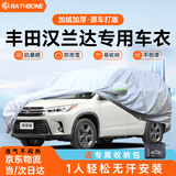 RATHBONE丰田汉兰达专用车衣全车罩遮阳晒防雨雪防冻加厚牛津布四季通用