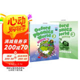 新版牛津自然拼读教材 Oxford phonics world 3级别 主课本+练习册+APP （牛津大学出版社） 启发孩子发音能力 提升阅读能力 英文原版进口 儿童英语学习图书开工开学季
