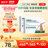 博来恩(Broad line)猫咪体内外同驱去跳蚤L号进口原研药成猫6支装