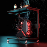 蔓斯菲尔台式办公主机托架带轮可移动升降多层机箱底座置物架落地家用推车