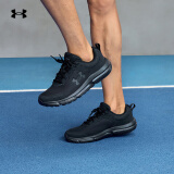 安德玛（UNDERARMOUR）春夏Charged Assert 10男子运动跑步鞋情人节3026175黑色004 43