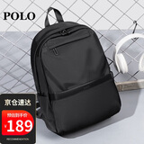 POLO男士双肩包背包男电脑包14/15.6英寸大学生书包出差旅行笔记本