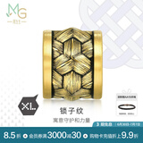 周生生 黄金转运珠足金Charme XL 酷黑貔貅蝙蝠锁子纹串珠 单颗 锁子纹93841C