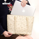 爱路喜轻便百搭大容量包包女包学生电脑托特包通勤单肩手提包国庆出游
