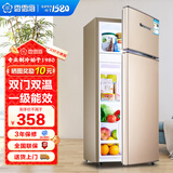 香雪海  冰箱 小冰箱 小型电冰箱 冰箱小型迷你宿舍冰箱出租房 冷藏冷冻家用小冰箱电冰箱 68S138E金色 双门一级能效