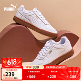 彪马（PUMA）经典复古透气小白鞋男女百搭休闲板鞋运动鞋CAVEN 380810 白-白-金色-树胶色-14 40