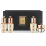 后（The history of Whoo）后天气丹套装花献华泫水乳霜精华眼霜套盒皇后套装女礼盒护肤品 后天率丹水乳霜精华4中样