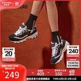 斯凯奇（Skechers）女鞋夏季厚底老爹鞋百搭透气熊猫鞋软底舒适外穿休闲运动鞋11959