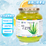 全南蜂蜜芦荟茶1kg 韩国进口 含果肉果酱水果茶 冲调饮品节日礼品0脂