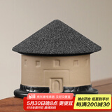 不拙创意陶瓷茶漏茶滤茶宠家用茶叶过滤网功夫茶具滤茶器创意全瓷过滤 4-土楼无孔漏