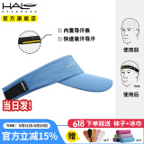 HALOHDBAND美国HALO空顶帽马拉松跑步帽子运动防晒吸汗导汗止汗帽男女遮阳帽 北极蓝-防紫外线50+