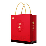 鹤王赠品 鹤王 阿胶糕阿胶块通用红色礼品袋