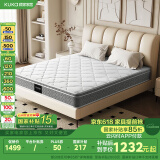 顾家家居（KUKA）高纯度椰棕乳胶独袋弹簧床垫席梦思床垫1.5X2米M0001Z梦想垫plus