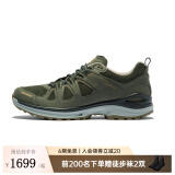 LOWA 德国越野跑步鞋户外防水透气低帮鞋运动鞋INNOX EVO GTX 男款 深绿色/古铜色 40