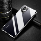 AOYAMIC 适用红米note10pro手机壳 redmi note10保护套全包防摔简约透明超薄tpu软壳男女款 小米Redmi Note10 5G【透明白】 气囊防摔透明软壳【单壳】
