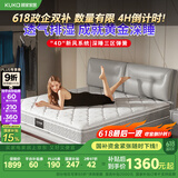 顾家家居床垫2cm乳胶独袋三区弹簧环保椰棕席梦思M0001X1.8    