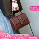 viney牛皮包包女包斜挎妈妈包轻奢单肩手提包生日520送女朋友礼物老婆