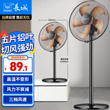 长城（CHANGCHENG）电风扇落地扇机械电扇家用办公台地两用扇三档铝叶大风量风扇/摇头风扇交流定频风扇 FS-35II（2）