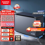 澳柯玛（AUCMA）312升家用减霜大容量商用冷藏柜冷冻柜超低温电子控温卧式冰箱 一级能效BC/BD-312DHX 以旧换新