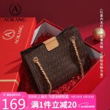 奥康包包女包新潮斜挎单肩包大容量托特包生日520礼物送女朋友老婆