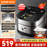 苏泊尔（SUPOR）电饭煲电饭锅4L家用球釜内胆多功能煮饭锅 低糖电饭煲4-5-6人米汤分离电饭煲 【虹吸沥米低糖技术】 4L