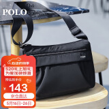 POLO单肩包男士斜挎包机能风大容量邮差包运动挎包iPad手机包520礼物