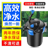 森森（SUNSUN）鱼池过滤器鱼缸过滤桶水池循环设备池塘过滤系统子公司格池 CPF适合2立方水过滤套餐【带水泵全套】