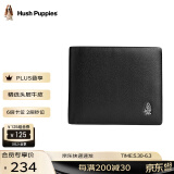 暇步士（Hush Puppies）钱包短款男士优质纳帕平纹牛皮商务休闲二折钱夹票夹生日礼物 纳帕纹 横款HC-1311018W-576