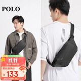 POLO斜挎包男士机能风胸包iPad包单肩包男运动腰包多功能手机包挎包男