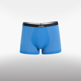 悠途（UTO）马拉松跑步男士户外速干运动平角内裤吸湿排汗coolmax 蓝色（升级款） XXL