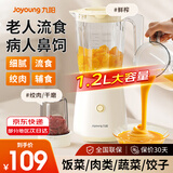九阳【快至次日达】流食破壁机 老人鼻饲胃管辅食 1.2L升大容量料理机榨汁机食物打粉碎饭菜搅拌绞肉机 【1.2L流食机+研磨杯】L125A